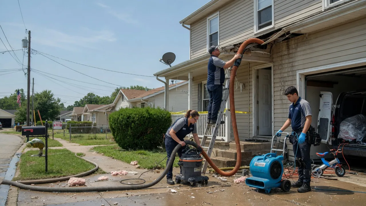 Water Damage Restoration in Wales, WI near me